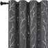 BUHUA Blackout Curtains for Bedroom, 63 Inch Length Thermal Insulated Grommet Top Curtains, 2 Panels, Dark Grey