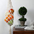 Geiserailie 2 Pieces Hanging Fruit Basket, Macrame Hanging Basket for Potato Onion and Fruit Storage, Boho Decor for