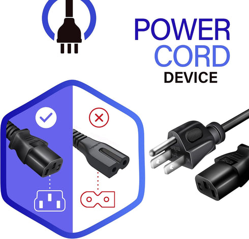 AC Power Cord Compatible with Farberware Millennium FCP-412 G Percolator Coffee Maker Pot