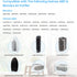 Aller-gen Remover Aer1 Filter Replacement for Holmes Air Purifiers, 1 True HEPA + 2 Carbon Booster Filters, HAPF300AP-U4
