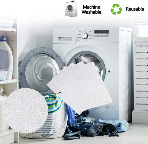 Cleaning Mop Pad Replacement Pads - For Light N Easy Floor Steam Cleaner, 7 Pack