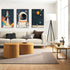 XLXARTQN 3Pcs Astronaut Wall art Nursery Space Adventure Posters Prints Rocketship Wall Decor Explore Dream Galaxy
