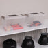 Citylife 4 Packs Clear Plastic Storage Bins with Latching Lids, Stackable Containers for Organizing Toys, Crafts, Tools