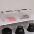 Citylife 6 Packs 6 QT Plastic Storage Bins - Clear Storage Box with Latching Lids, Stackable Containers for Organizing