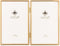 Lawrence Frames Simply Metal Frame, Gold, 4x6 Double