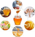 4 Pcs Wooden Honey Mixing Stirrer Sticks, 6.3 Inches Honey Dipper for Collecting and Dispensing Jam