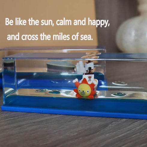 Unsinkable Boat in a Box, Cruise Ship Fluid Drift Bottle, Cruise Ship Toy, Model Decoration, Home Decoration Toys Gift