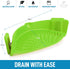 Adjustable Silicone Strainer for Pots, Pans & Bowls, Heat-Resistant by Zulay Kitchen