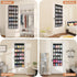 24 Closet Closet 1 Pack FENTEC Large Pockets Over Door Shoe Organizer, Mesh Hanging Shoe Organizer for Mesh Holder