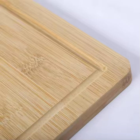 17.72 11.81 Dura Living Bamboo Cutting Board x Heavy Duty, Eco-Friendly Chopping Board for Kitchen Prep, Meat