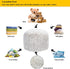 20x20x12 Inches Asuprui Pouf Ottoman Unstuffed Ottoman Foot Rest No Filler Soft Fur Foot Stool Fuzzy Chair Floor Pouf