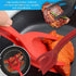 2 in 1 Grip and Flip Spatula Tongs, Large Non-Stick Food Clip Egg Turner for Cooking, Pancake, Omelet (Red)