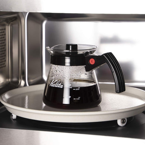 Kalita Coffee Tea Server Glass for Microwave, 300cc #31203