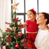 himmel 35 Pack Decorations,9 inch Christmas Tree Artificial Red Berry Stems,Red Berries Christmas Decor Christmas Tree