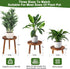 Yedcxup Indoor,3 Plant Stand Pcs Corner Plant Stand,Plant Shelf,Potting Bench,Suitable for Indoor and Outdoor Scenarios