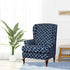 2 Eco-Ancheng Wingback Chair Slipcover Piece Wingback Chair Cover Spandex Wing Chair Slipcovers Wingback Armchair