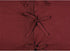 VHC Brands Ninepatch Star Hand Quilted Standard Sham, Red, 21x27 Bedroom Decor