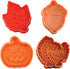 R&M International 0 Autumn Pastry/Cookie/Fondant Stampers, 4-Piece Set, Turkey, Acorn, Pumpkin