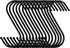 30 Pack Heavy Duty Black S Hooks Steel Hanging Hooks for Kitchen Pot Rack, Closet, Hanging Pan, Cups, Jeans, Plant