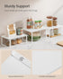 Set 3 Counter UKCS220W01 SONGMICS Cabinet Organizer Shelf, of Kitchen Shelves, Kitchen Storage, Spice Rack, Stackable