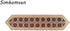 16 72 Inch Simhomsen Embroidered Vintage Floral Lace Burgundy Table Runner