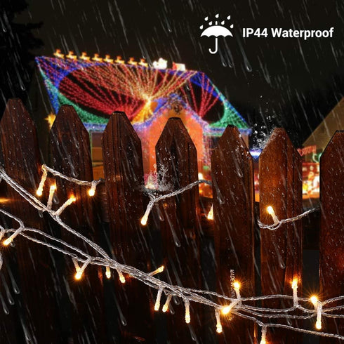 300 115ft 11 Brizled Color Changing Christmas Lights, LED Christmas String Lights Connectable, Modes Tree Lights Warm
