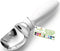 Spring Chef White Commercial Ice Cream Scoop with Comfortable Handle - Heavy