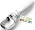 Spring Chef White Commercial Ice Cream Scoop with Comfortable Handle - Heavy