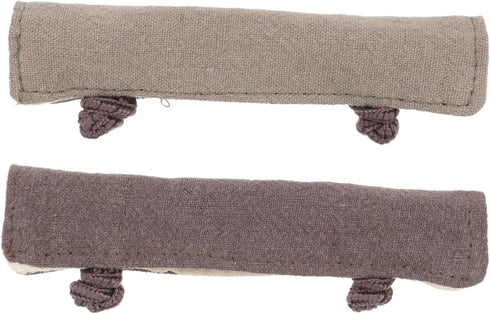 HOMSFOU 2pcs Teapot Handle Sleeve, Cotton Oven Mitt Pot Holder for Kettle Handle Protection