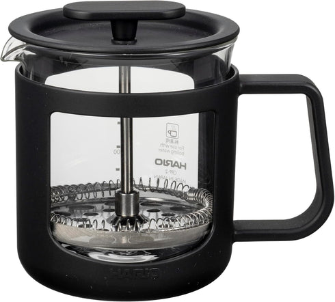 HARIO CPU-2-B CafePress U Heat-resistant Glass, 10.1 fl oz (300 ml), Black