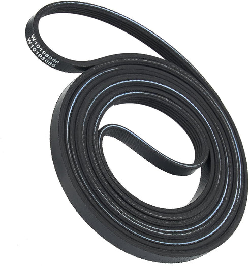 2024 NEW W10198086 Dryer Drum Drive Belt for Maytag Whirlpool Dryer, Replaces WPW10198086