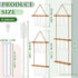 3 18 1/2/3 Leumoi Pcs Wall Hanging Plant Propagation Station with Wooden Stand, Glass Test Tubes, Tiered Planters
