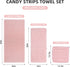 30X60 Inches Sets 6 2 2 2 6 Extra Large Bath Towels of for Bathroom Super Soft Quick Dry Bath Towels Hand Towels