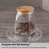 2 Pack 4 Inch Clear Mini Turntable Organizer, Acrylic Rotating Tray for Kitchen Table Spice Rack, TV Laptop