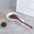 Spoon Rest for Kitchen, Ceramic Spoon Holder for Stove Top, Cooking Spoon Holder,Coffee Spoon Holder,Heat Resistant Utensil Rest for Countertop, Dishwasher Safe, Blue (White)