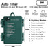 33ft 100 8 3AA ASENEK Christmas Light, LED Outdoor String Light with Timer & Modes, Battery Operated Waterproof String