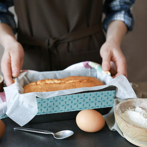 yueton 2PCS Bake Even Strips, Cake Baking Tray Cloth Strips for Preventing Deformation of Cake Edges