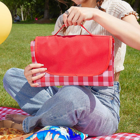 Lchkrep 80"x60" Picnic Blanket Beach Blankets Large Sandproof Waterproof Camping Portable Travel Blanket Play Mat