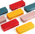 HAN SHENG 6 Pcs Multicolor Rectangle Tea Tins - Food Storage Containers for Tea, Coffee, Herb, Candy, Sugar