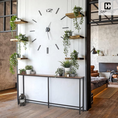 47 47-Inch CAPHAUS Narrow Long Console Table for Entryway, Classic Design Sofa Living Room, Skinny Table, Entrance