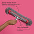 Coast & Kee 10-Rows Swimming Pool Brush Head for Inground & Above Ground Pools | of Nylon Bristles Heavy-Duty Aluminum