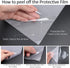 HIDBEA Frosted Window Privacy Film, Heat Control UV Blocking, Static Cling Non-Adhesive Door Coverings for Home