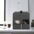 Heavy Fabric Cloth Coffee Maker Cover, Dark Grey - Compatible with Ninja CM300, CM371, CM400, CM401, CM407, 12.6X9.5X15