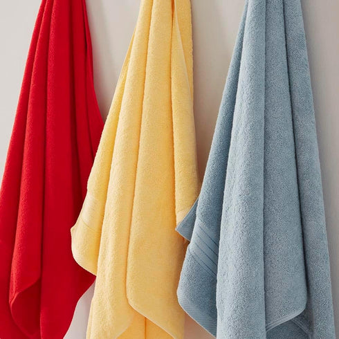 COZYART Set, Set 6 2 2 2 650 Yellow Luxury Bath Towel Turkish Cotton Hotel Towel Bulk for Bathroom, Thick Bathroom