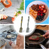 2pcs Silicone Flexible Forks, Large Heat Resistant Cooking Fork, Multifunctional Nonstick Blending Fork for Kitchen
