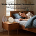 HOUSBAY Alarm Clock Sound Machine with Bluetooth Speaker - Room-Filling Sound, White Noise for Sleeping & Adult, Gentle