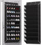 TAHAVICE 10-Tier Large Size Over The Door Shoe Organizer, Holds 30 Pairs Hanging