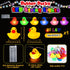 1 60/100 Deekin Pcs LED Rubber Duck String Lights Valentines Tree Decor Duck Battery Operated String Lights Decorative