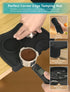 Gevi 3pcs Espresso Machine Accessories Set – Coffee Tamper, Knock Box, Tamper Mat for Home Office