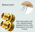 YOUHO Brass Garden Hose Adapter 3/4” GHT Female x 1/2” NPT Male Connector, GHT to NPT Fitting